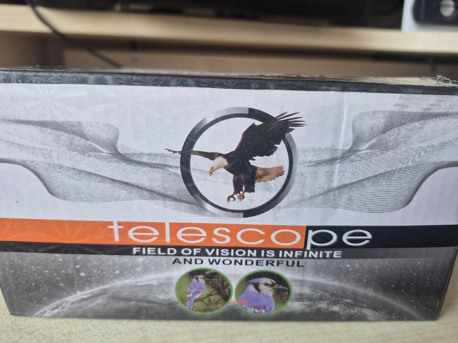 Handformaat verrekijker met etui, Audio, Tv en Foto, Optische apparatuur | Telescopen, Ophalen of Verzenden, Zo goed als nieuw