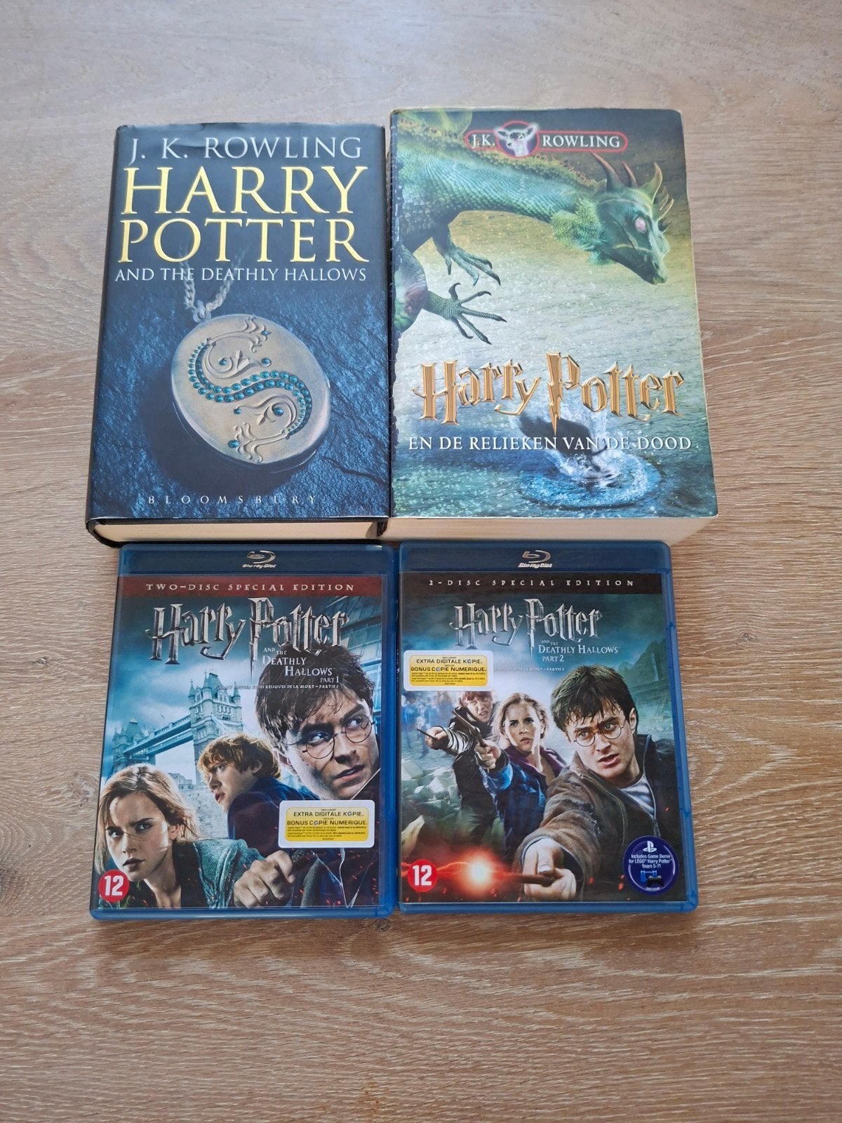 Harry Potter Boeken en Blu-rays Collectie, Ophalen, Zo goed als nieuw