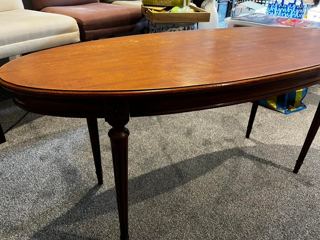 Antieke houten tafel, Huis en Inrichting, Tafels | Eettafels, Ophalen, Gebruikt, 100 tot 150 cm, 50 tot 100 cm