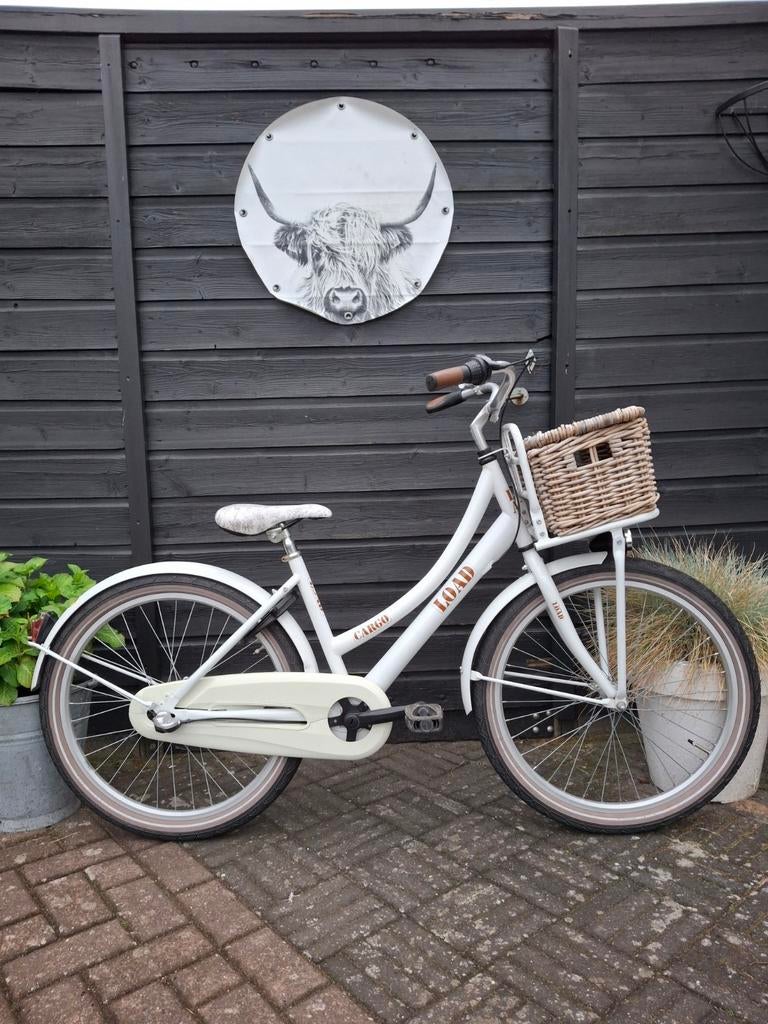 Nette Cargo Load meisjesfiets kinderfiets 24 inch 3 versn., Ophalen, Terugtraprem, 24 inch, Versnellingen