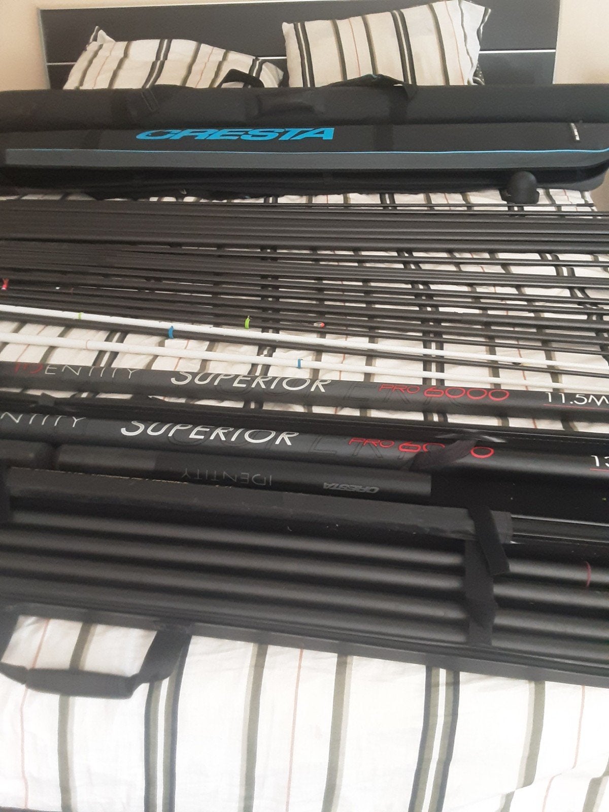 Cresta Identity Superior Pro 6000 vaste hengel. 13 meter., Ophalen, Vaste hengel