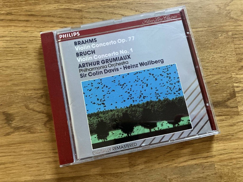 Johannes Brahms / Brahms: Violin Concerto Op.77, Bruch: Vi, Ophalen of Verzenden, Romantiek, Zo goed als nieuw, Kamermuziek