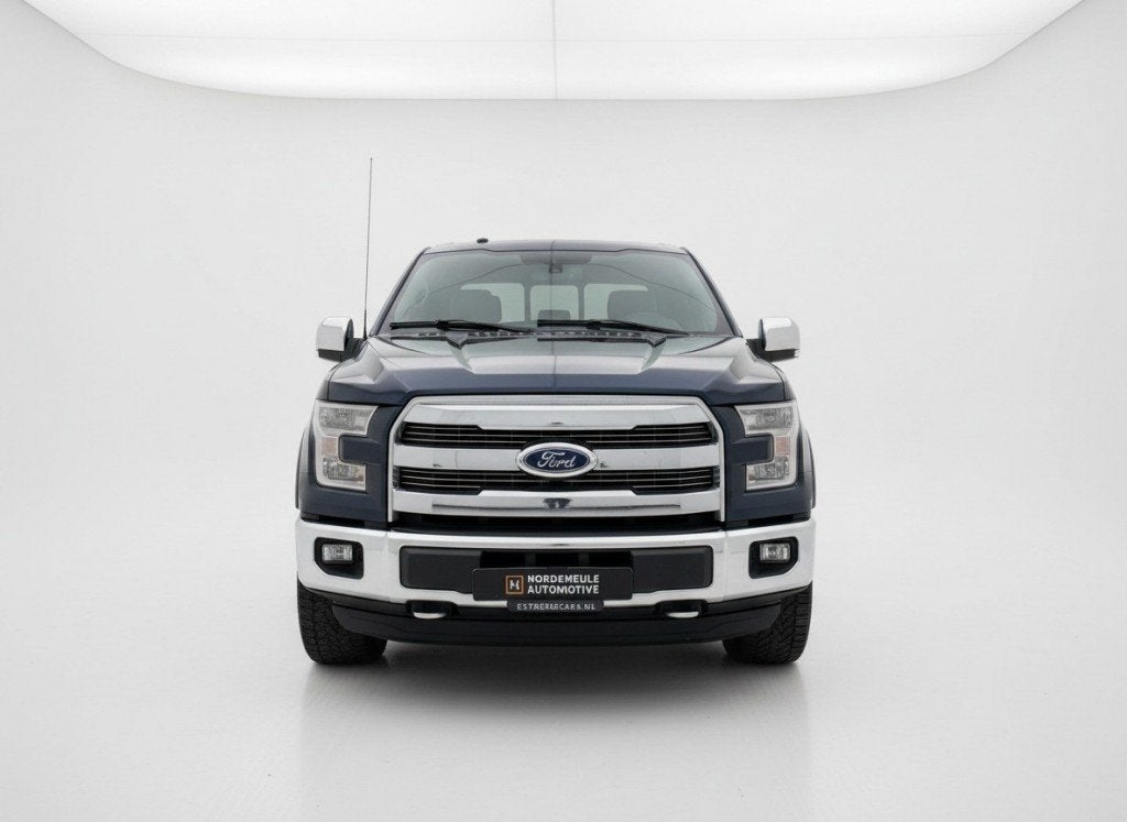 Ford F 150 3.5 V6 ECOBOOST SUPERCREW. TREKHAAK, 4WD, DUBBELE, Auto's, Bestelauto's, Automaat, 2378 kg, 3500 cc, Blauw