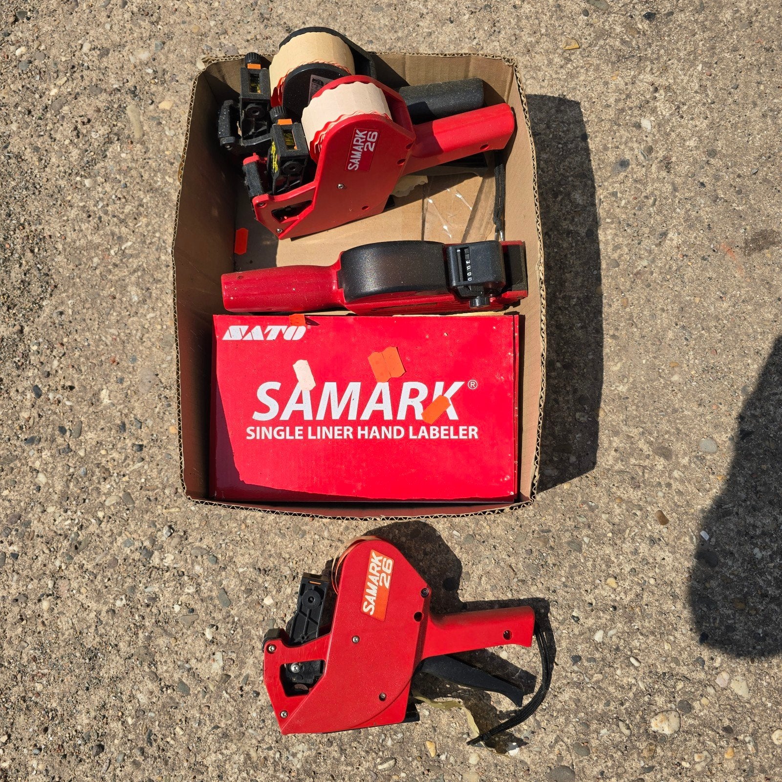 SATO Samark 26 Handlabeler - Prijs- en datumtangen, Ophalen of Verzenden, Gebruikt