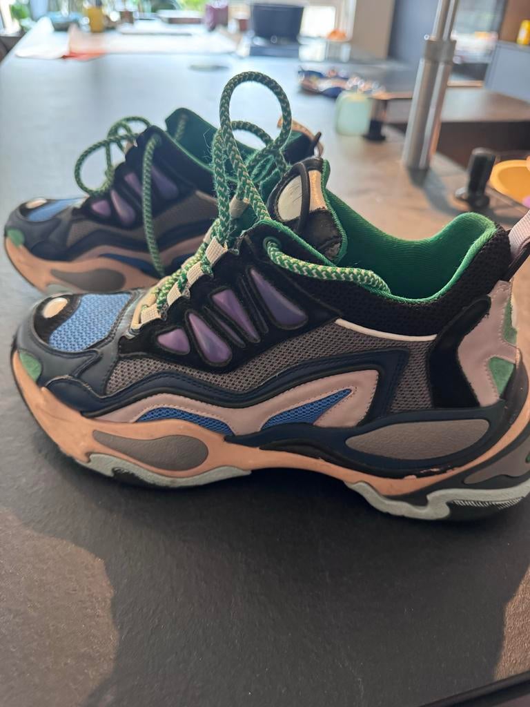 Sandro sneakers 39 - Kleurrijke en comfortabele schoenen, Ophalen of Verzenden, Gedragen, Overige kleuren, Sneakers of Gympen
