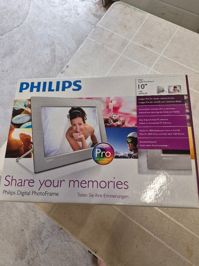 Digitale photo frame nieuw, Ophalen of Verzenden, Nieuw, 8 tot 12 inch, Philips