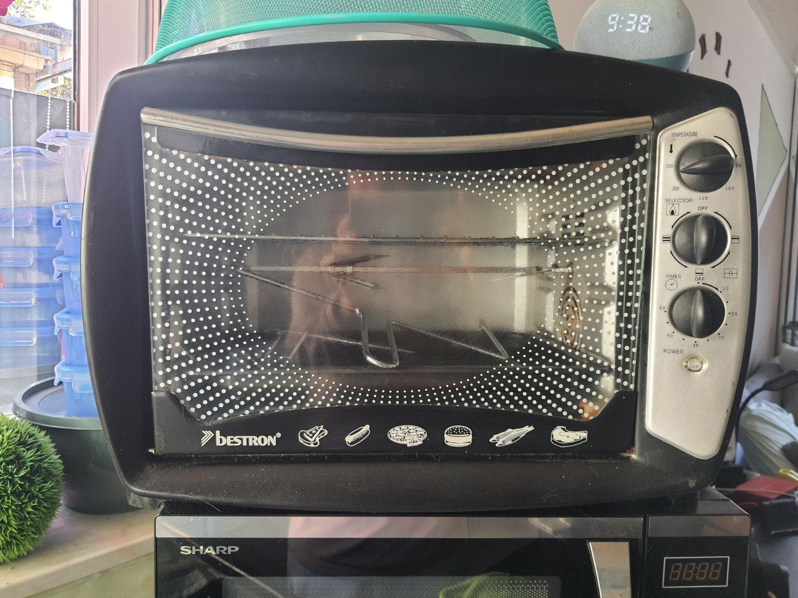 Bestron Mini-oven - Compact en veelzijdig, Ophalen, Minder dan 45 cm, Minder dan 45 cm, Vrijstaand