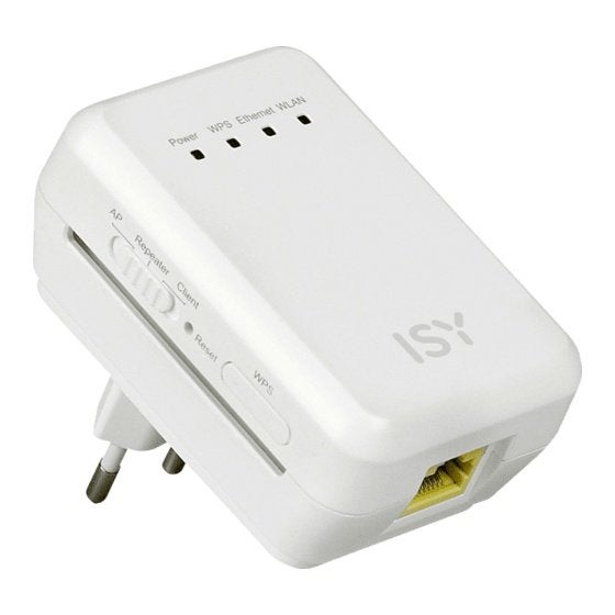 Wireless range extender ISY. Model: INW5000, Ophalen of Verzenden, Gebruikt