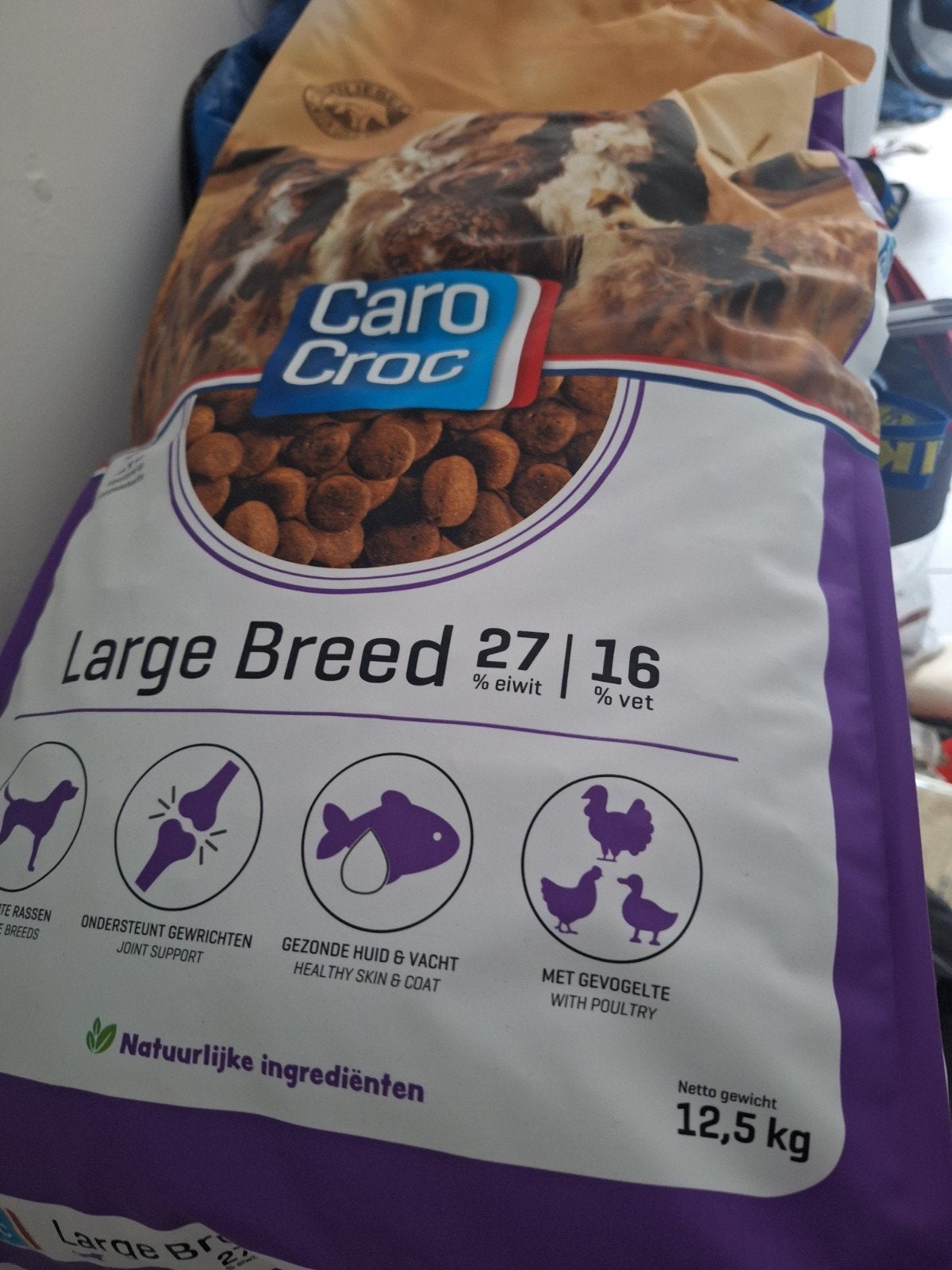 Carocroc large breed hondenbrokken, Ophalen, Hond