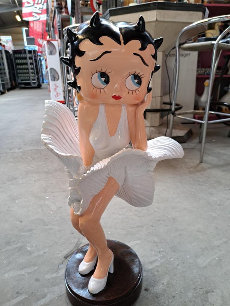 Betty Boop decoratie beeld witte rok Nieuw, Ophalen, Nieuw, Beeldje of Figuurtje