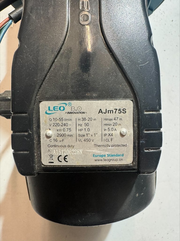 LEO AJm75S beregeningspomp, Leo, Nieuw, Ophalen of Verzenden, Nvt
