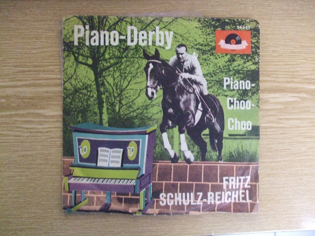 FRITZ SCHULZ-REICHEL     PIANO-BERBY / PIANO-CHOO-CHOO, 7 inch, Ophalen of Verzenden, Zo goed als nieuw, Pop