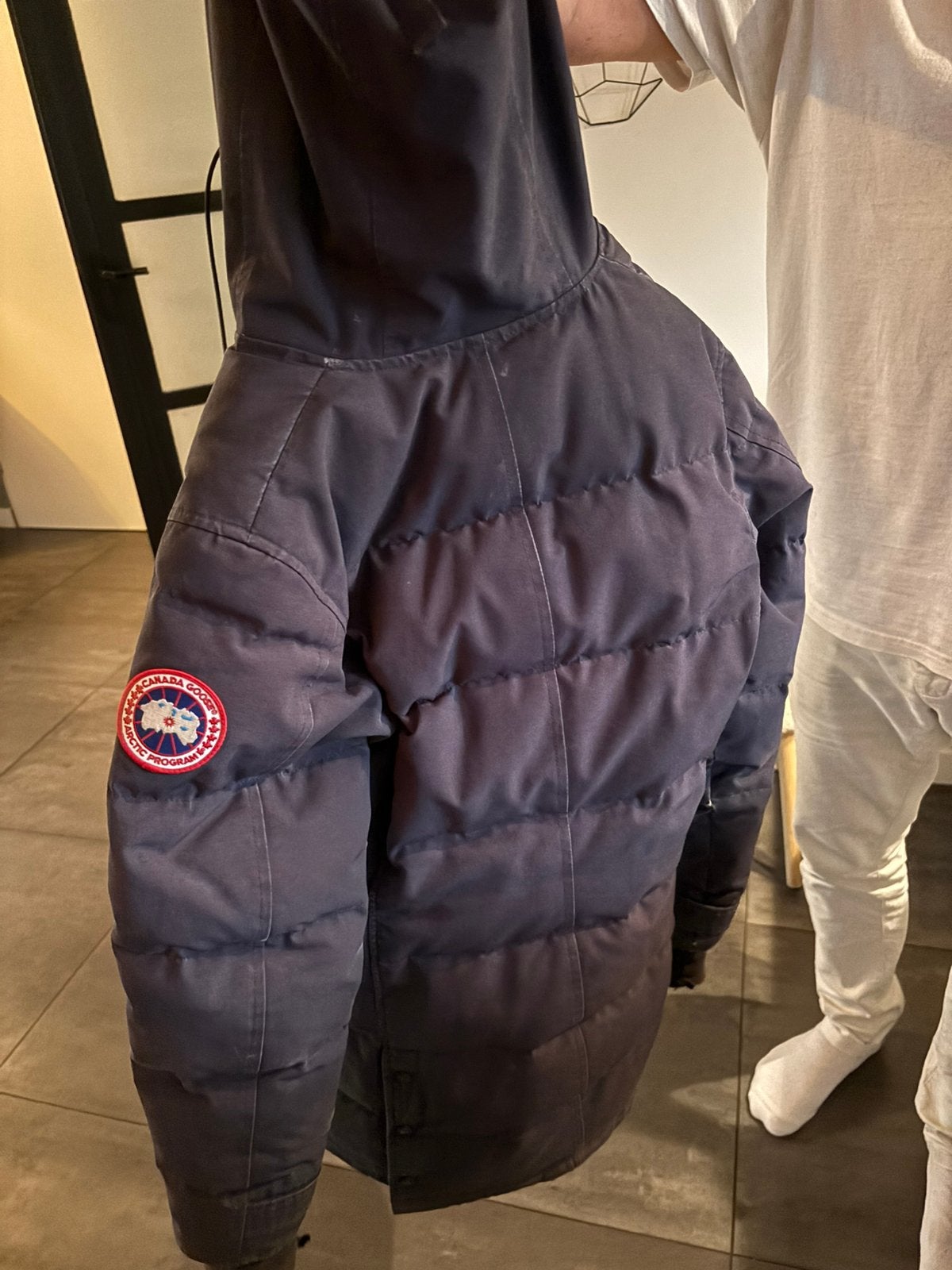 Canada goose winterjas, Ophalen, Zo goed als nieuw, Zwart
