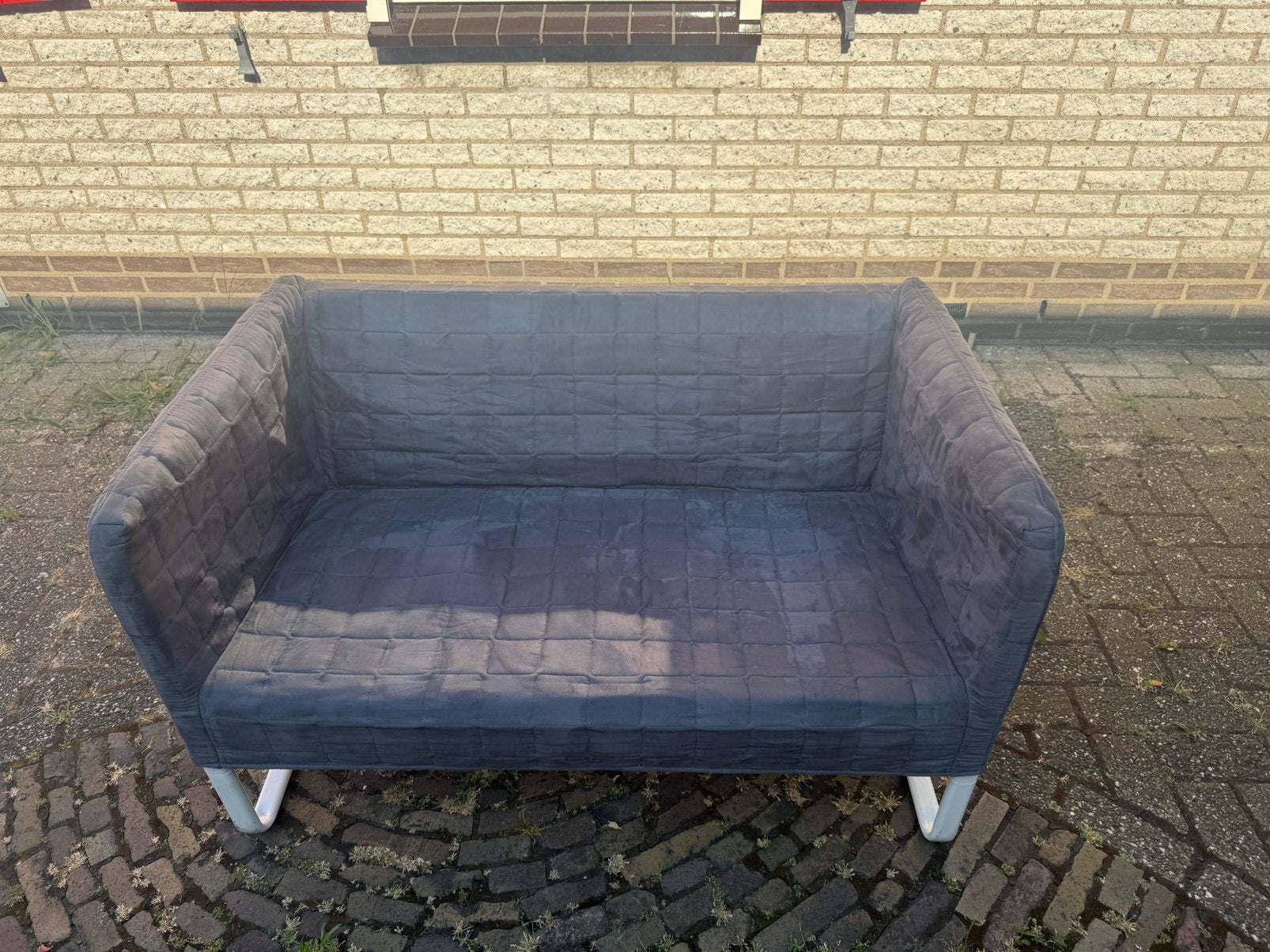IKEA Bank, Huis en Inrichting, Banken | Sofa's en Chaises Longues, Ophalen, Tweepersoons, 75 tot 100 cm, Zo goed als nieuw