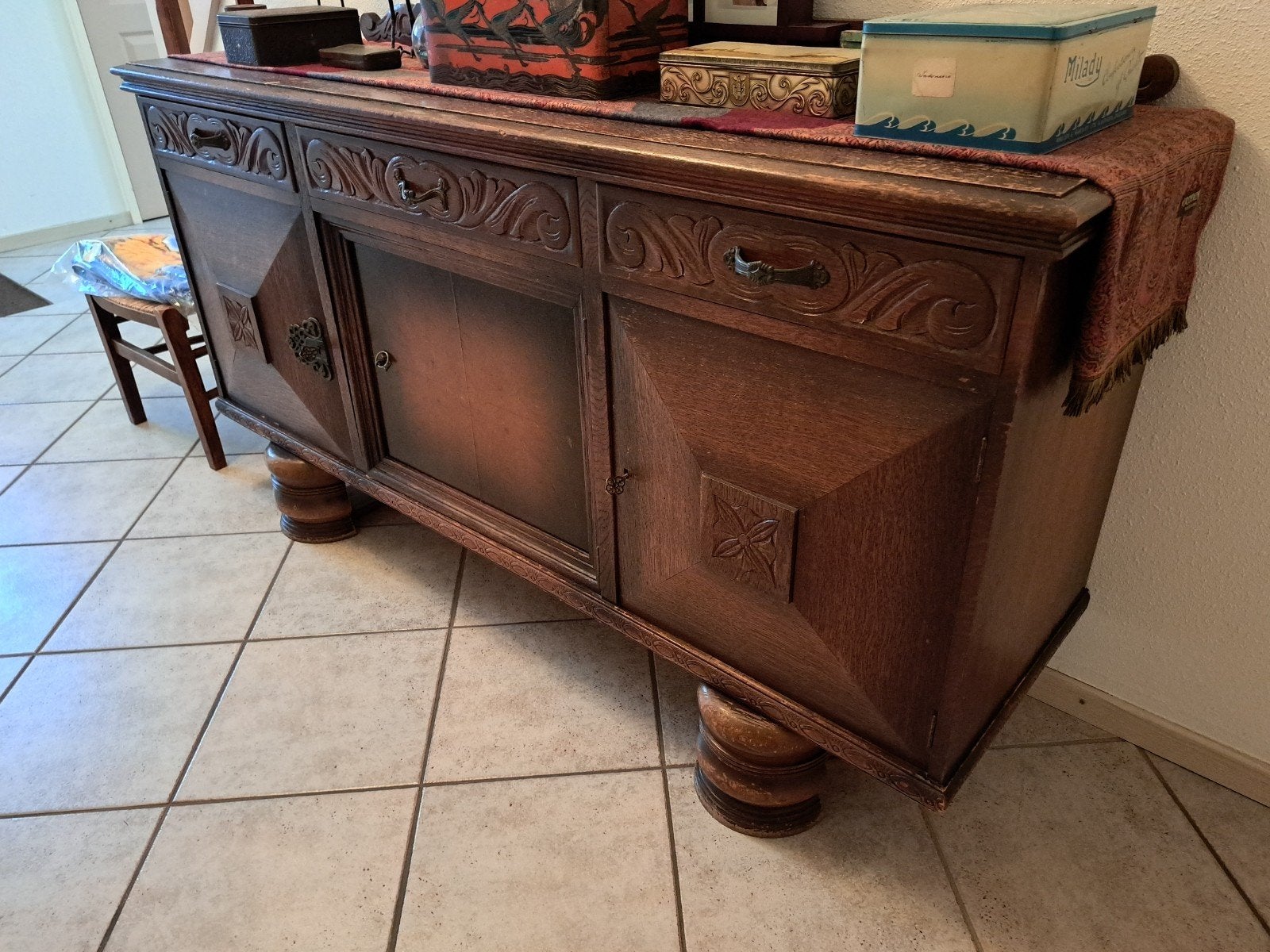 Retro vintage Dressoir, Huis en Inrichting, Ophalen, 25 tot 50 cm