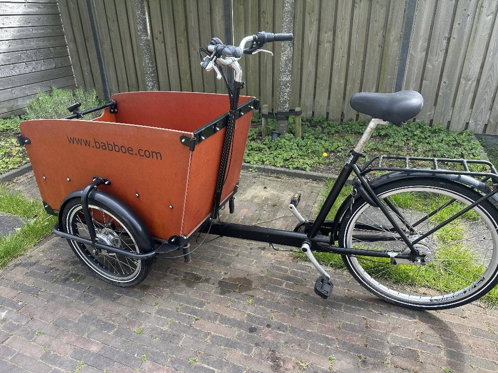 Babboe bakfiets - Ideaal voor kinderen of goederen, Overige merken, Terugtraprem, Gebruikt, Ophalen of Verzenden