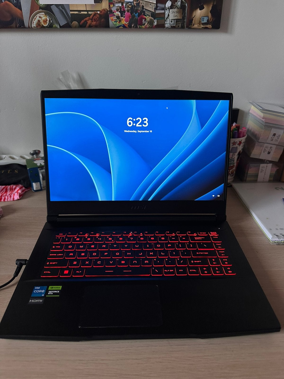 MSI Thin GF63 12UC Gaming Laptop – RTX 3050 – 16GB RAM, Computers en Software, Ophalen, 2 tot 3 Ghz, 15 inch, Zo goed als nieuw