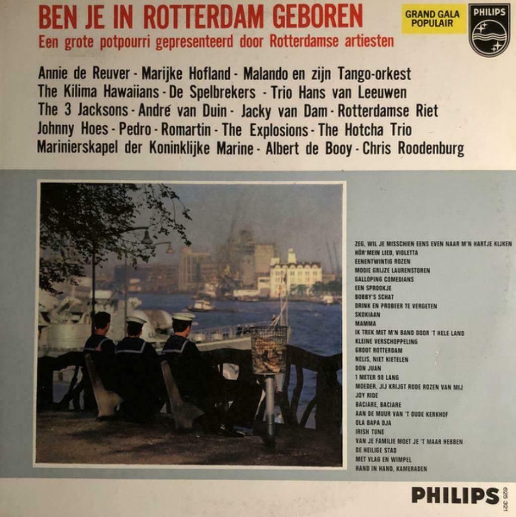 Ben je in Rotterdam geboren Een grote potpourri, Cd's en Dvd's, Vinyl | Nederlandstalig, Ophalen of Verzenden, Zo goed als nieuw