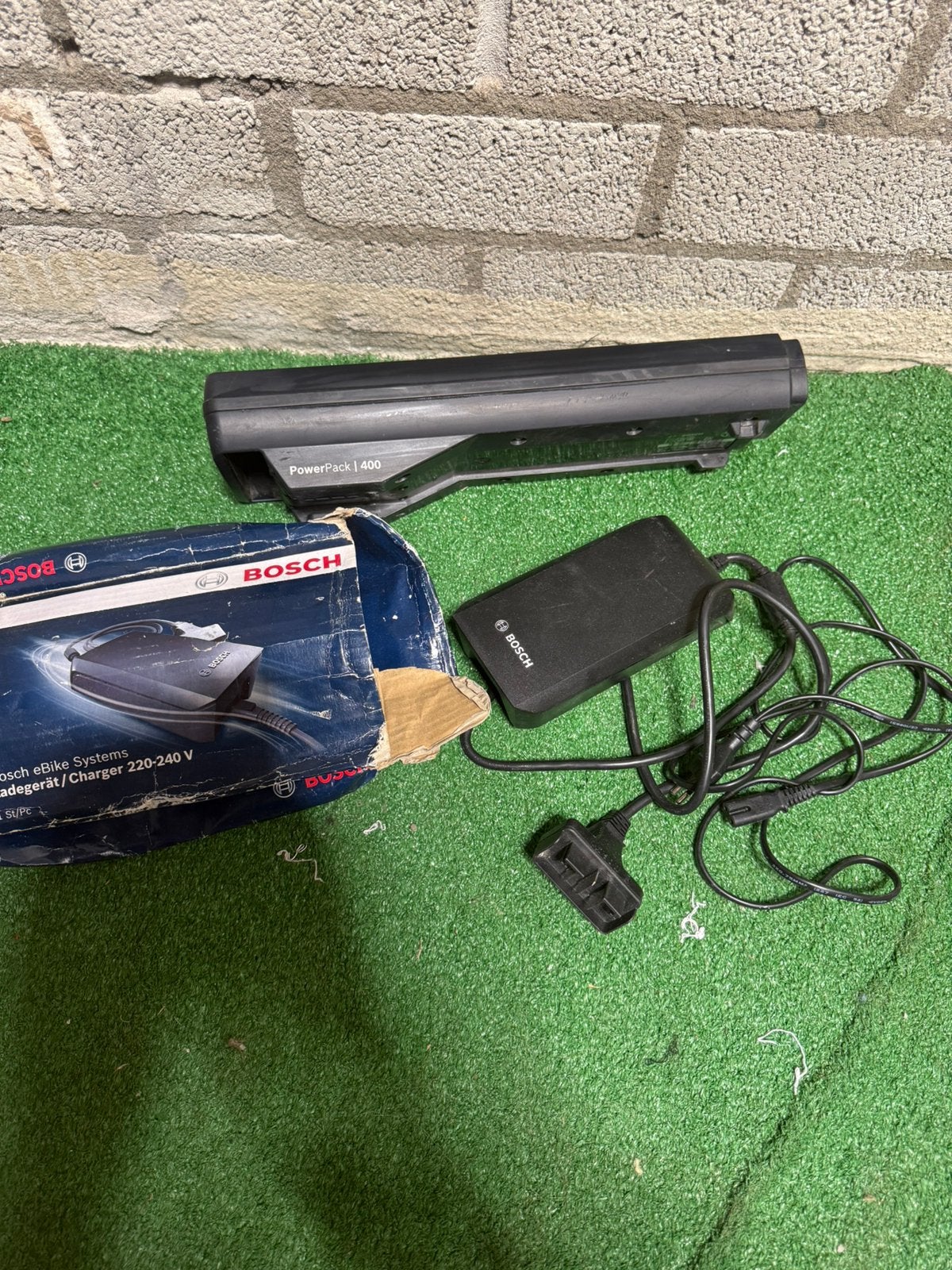 Powerpack 400 accu bosch accu en lader, Fietsen en Brommers, Gebruikt