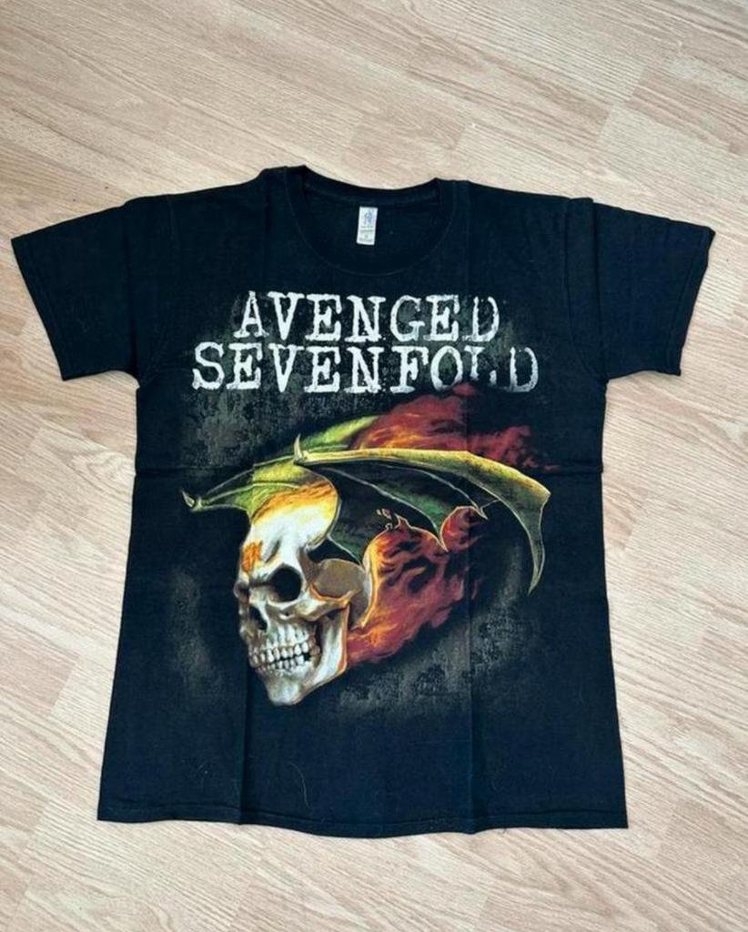 Avenged Sevenfold shirt, Ophalen of Verzenden, Zo goed als nieuw
