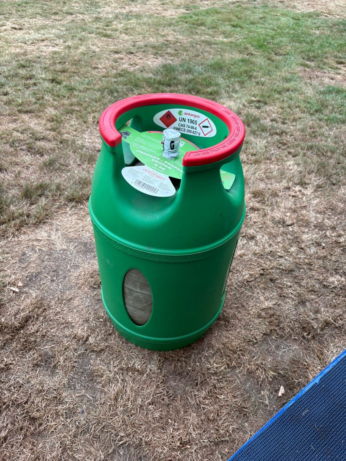 Gasfles 8kg Nieuw!, Ophalen, Zo goed als nieuw