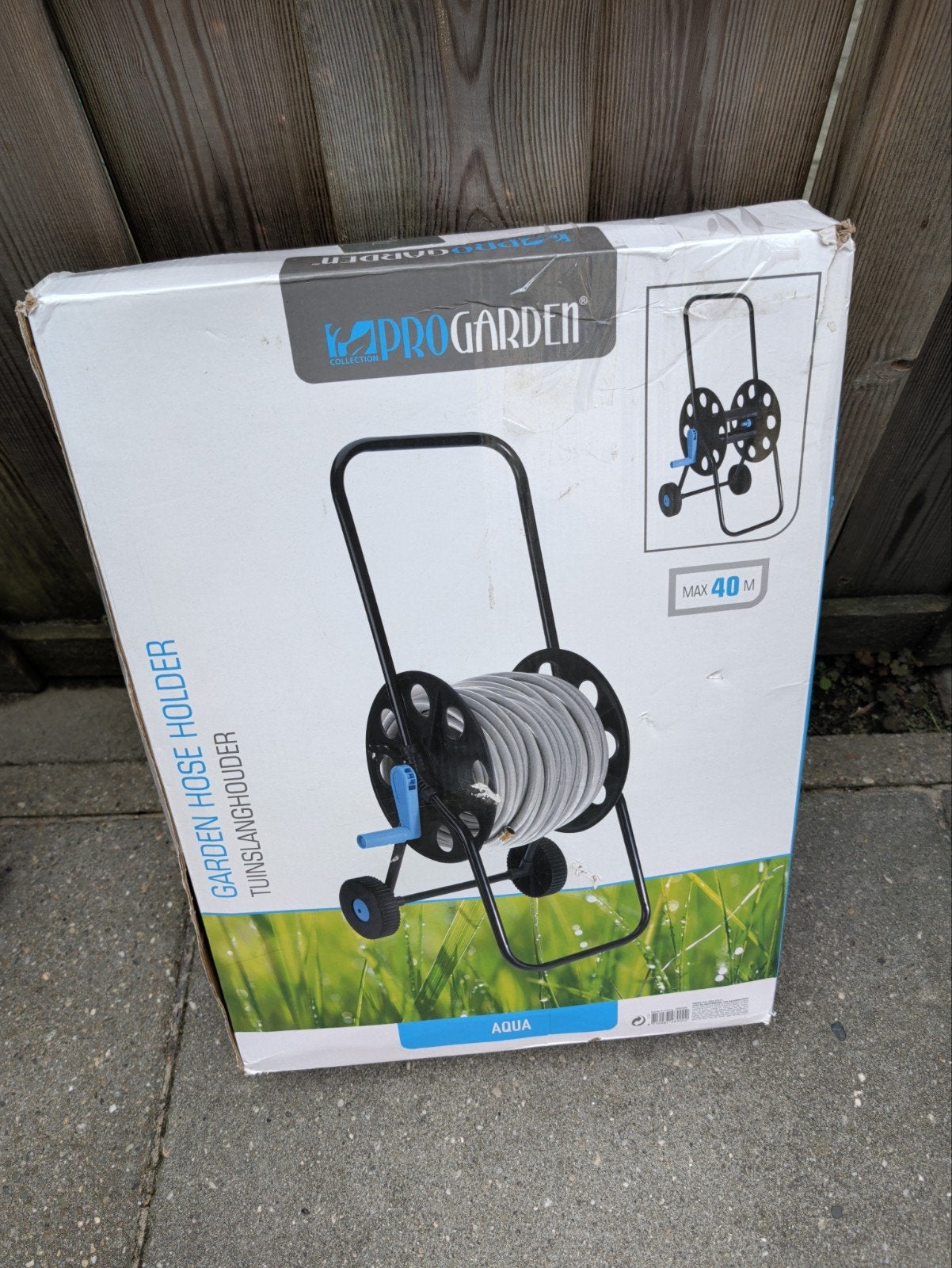 KAPROGARDEN Tuinslanghouder - Max 40m, Tuin en Terras, Ophalen, Nieuw, Tuinslanghaspel