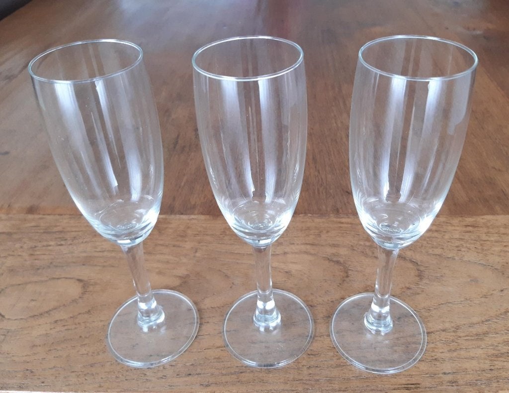 Set van 3 Digestive/Sherry/Port glazen. Afm. Ø 5,4x19,3 cm., Glas of Glazen, Ophalen of Verzenden, Overige stijlen, Glas