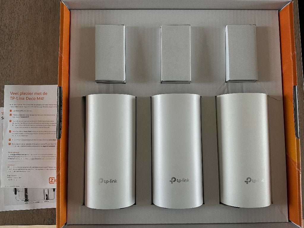 Tp-Link Deco M4 pack of 3, Computers en Software, Ophalen, Zo goed als nieuw, Tp-link