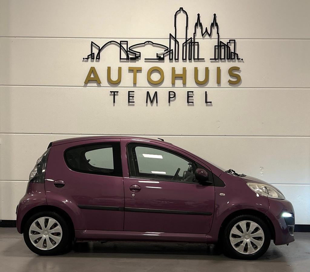 Peugeot 107 1.0 Active Nap Airco Led 5Deurs Isofix Elektrisc, Auto's, Peugeot, Voorwielaandrijving, Euro 5, Stof, Gebruikt