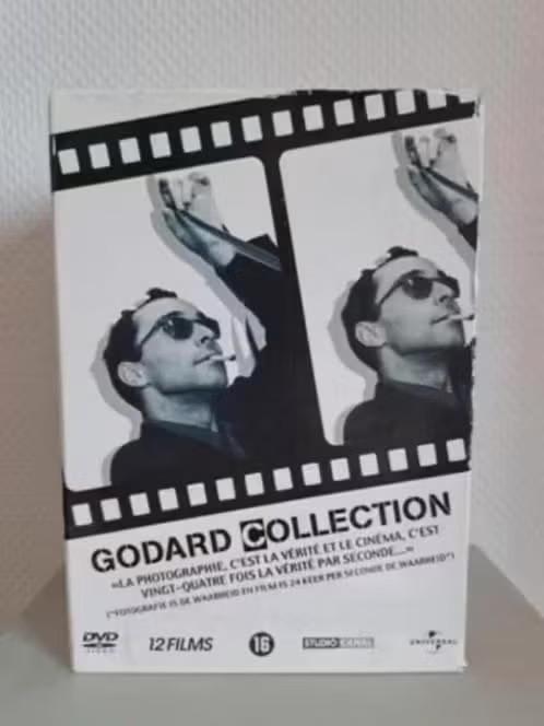 Godard Collection - 12 DVD compleet / ZGAN, Cd's en Dvd's, Verzenden, 1980 tot heden, Zo goed als nieuw, Actie en Avontuur