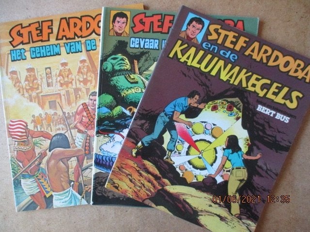 adv3972 stef ardoba, Eén stripboek, Ophalen, Gelezen