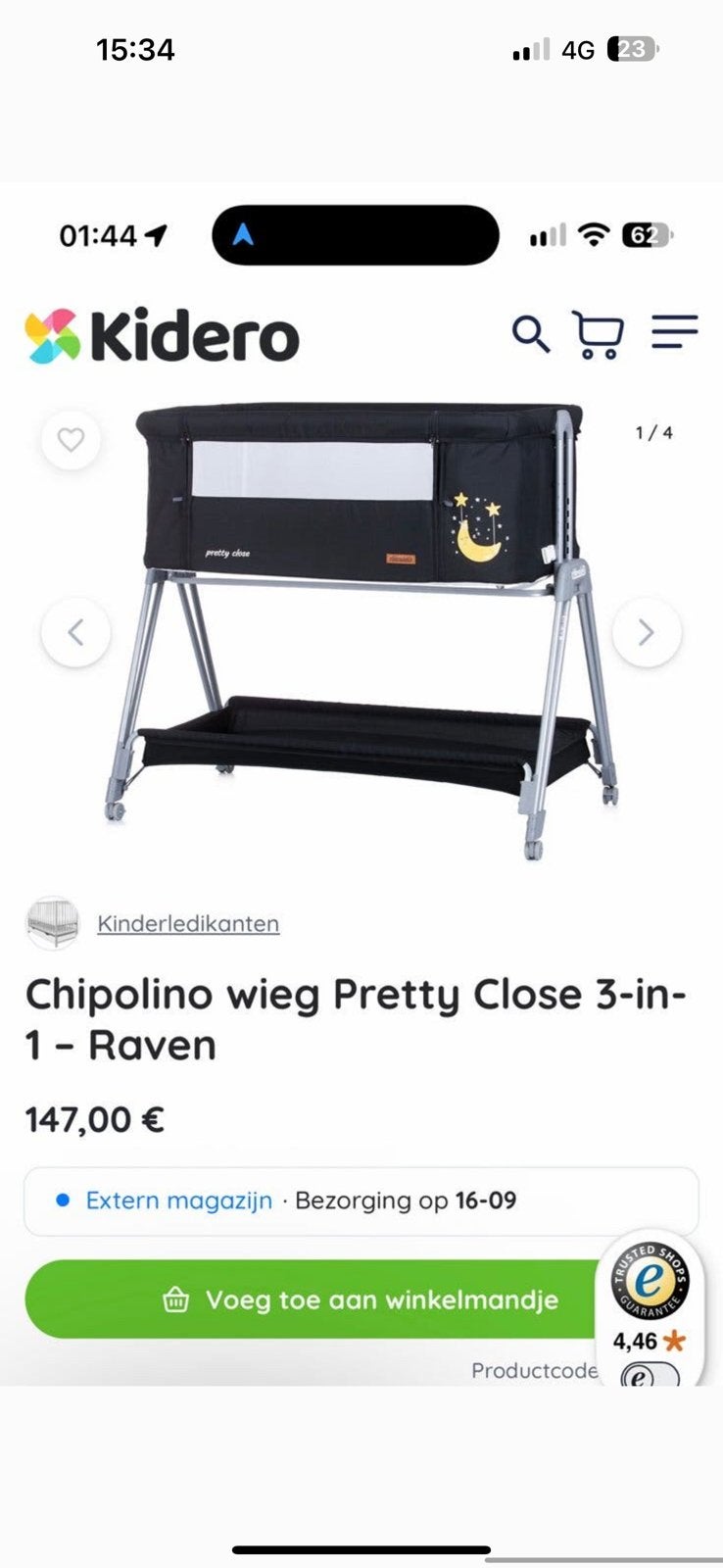 Chipolino co cleeper nieuw staat, Ophalen, Zo goed als nieuw