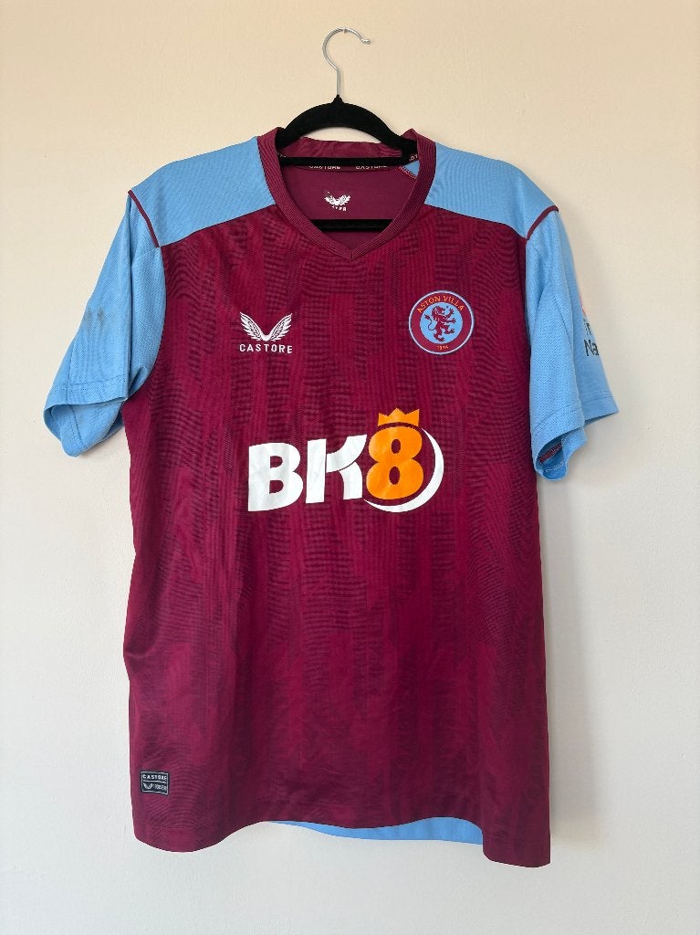Aston Villa Thuisshirt 2022/2023 - Maat XL, Sport en Fitness, Voetbal, Maat XL, Ophalen of Verzenden, Gebruikt, Shirt