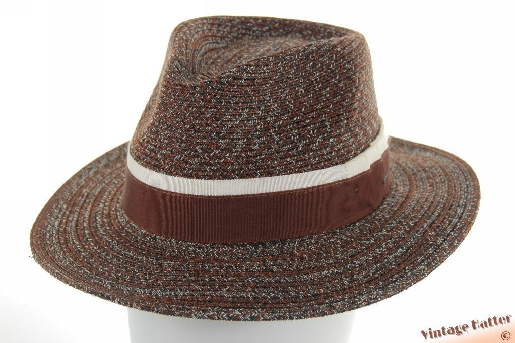 Zomer gleufhoed Bailey Hats Pauly roodachtig bruin 61 nieuw, 60 cm (XL, 7½ inch) of meer, Hoed, Nieuw, Ophalen of Verzenden
