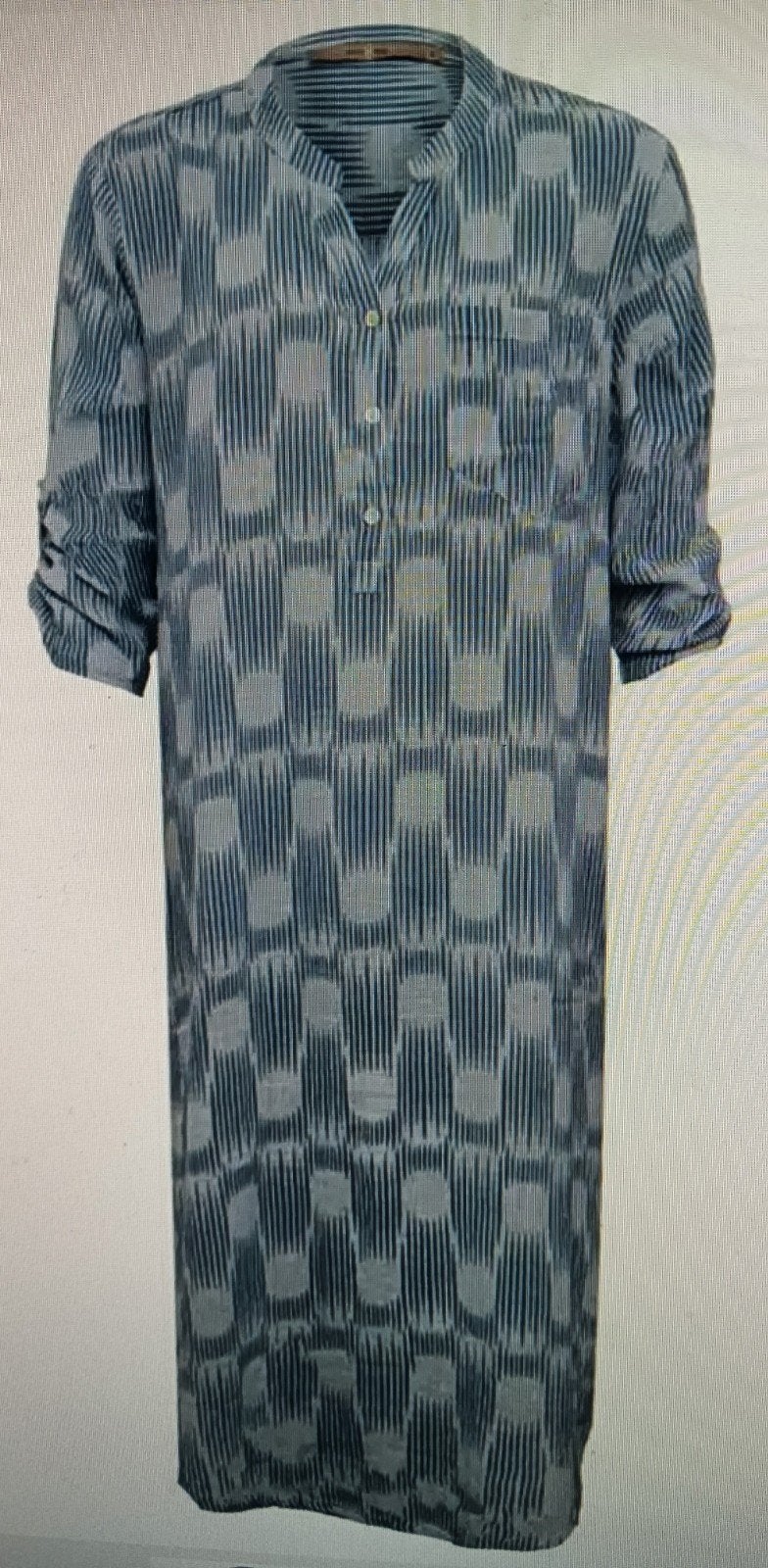 Costa Mani jurk in maat 42 in topstaat, Kleding | Dames, Blauw, Maat 42/44 (L), Ophalen of Verzenden, Zo goed als nieuw