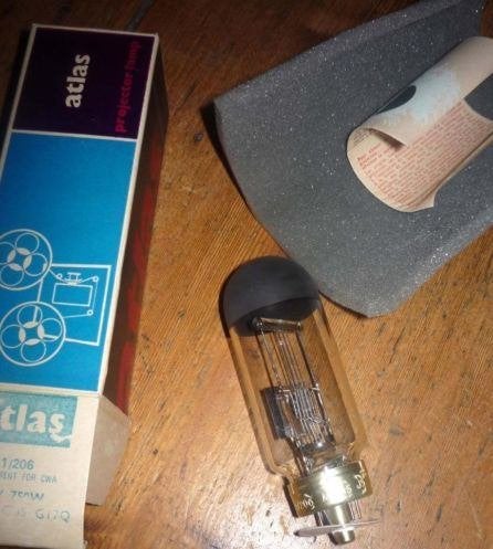 8mm film Atlas 230V 750W A1/206 - G17Q - projectorlamp, Ophalen of Verzenden, 8mm film