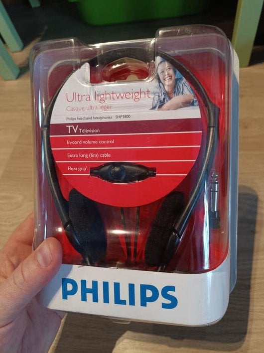 Philips ultra lightweight hoofdtelefoon nieuw, Philips, Nieuw, Ophalen of Verzenden