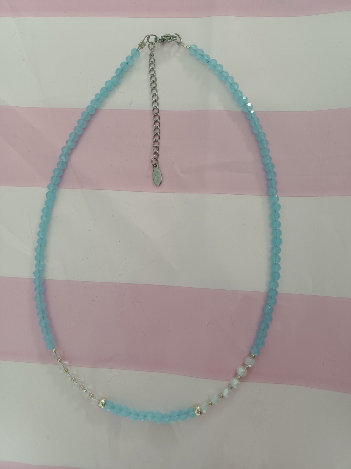 Stainless steel ketting, Ophalen of Verzenden, Zilver, Overige materialen