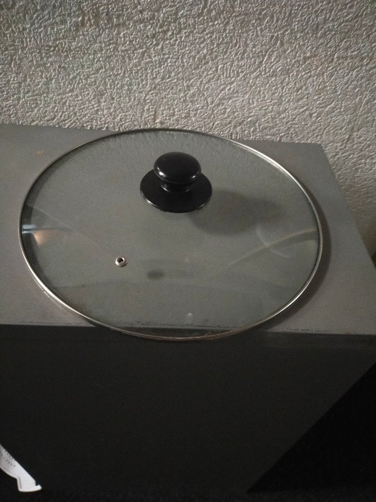 Glazen deksel 29,5 cm, Huis en Inrichting, Keuken | Potten en Pannen, Ophalen of Verzenden, Zo goed als nieuw, Glas, Overige typen