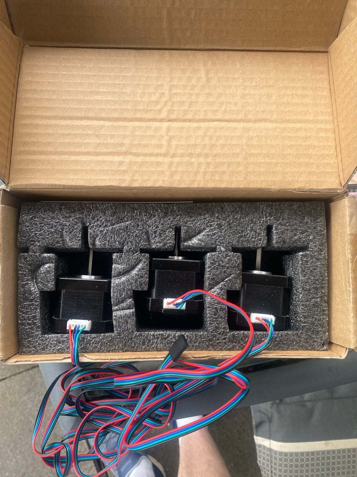 3 Nieuwe Nema 17 Stappenmotoren (MybotOnline 17HS15-1704S), Ophalen of Verzenden, Nieuw, Overige typen