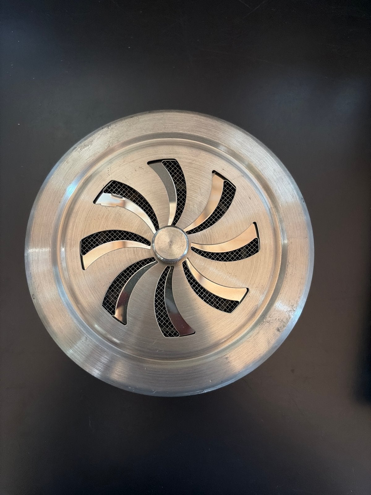 RVS Ventilatie Rooster Afzuigkap Afvoer, Ophalen of Verzenden, Zo goed als nieuw, Afzuiger