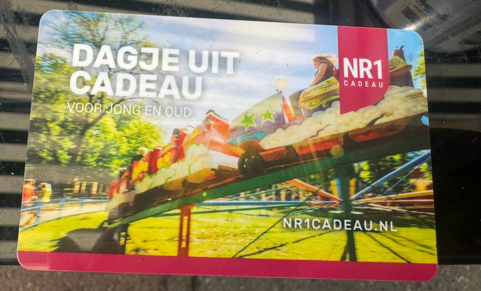 Dagje uit kaart twv 150€ geldig tot 7/11/2026, Ophalen of Verzenden, Zo goed als nieuw