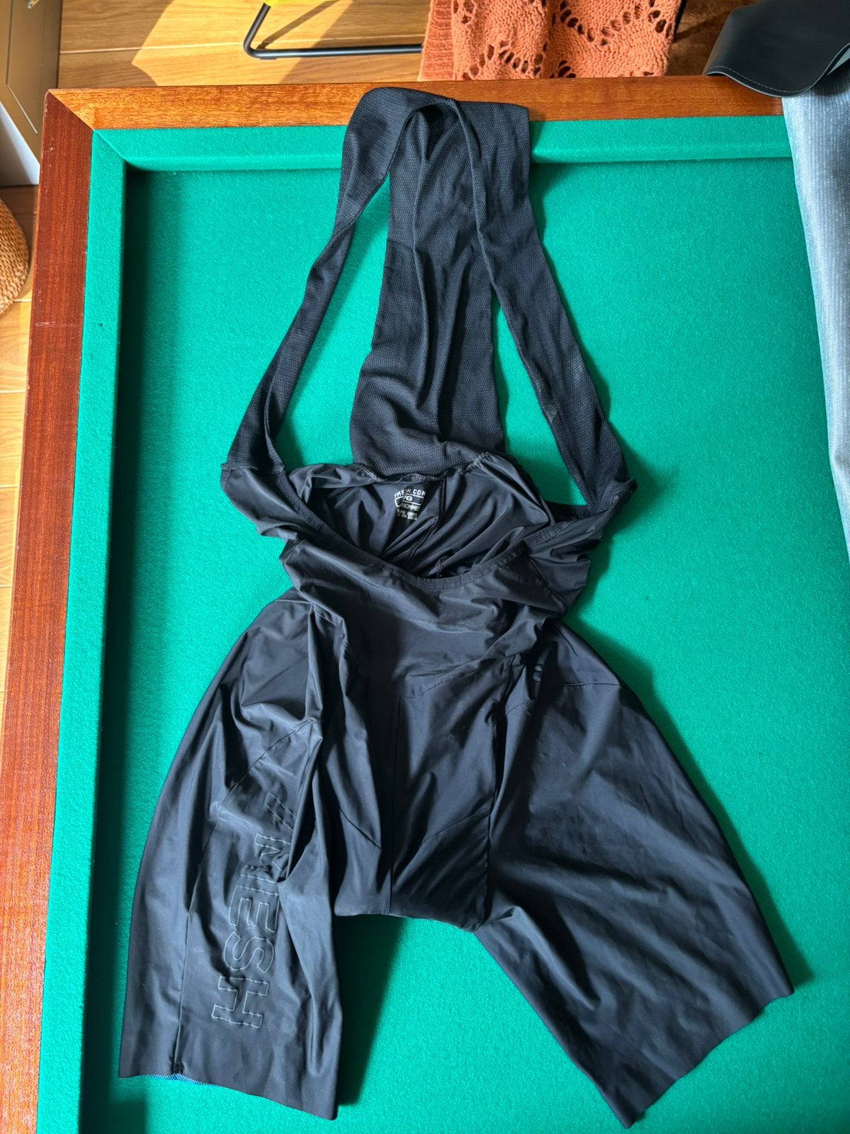 7Mesh RK1 Bib Short Black L, Sport en Fitness, Ophalen of Verzenden, Gebruikt