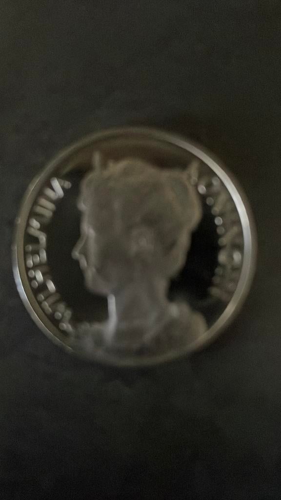 Gedenkmunt 100 jaar Rabobank, Postzegels en Munten, Munten | Nederland, Ophalen of Verzenden, Koningin Beatrix, Overige waardes