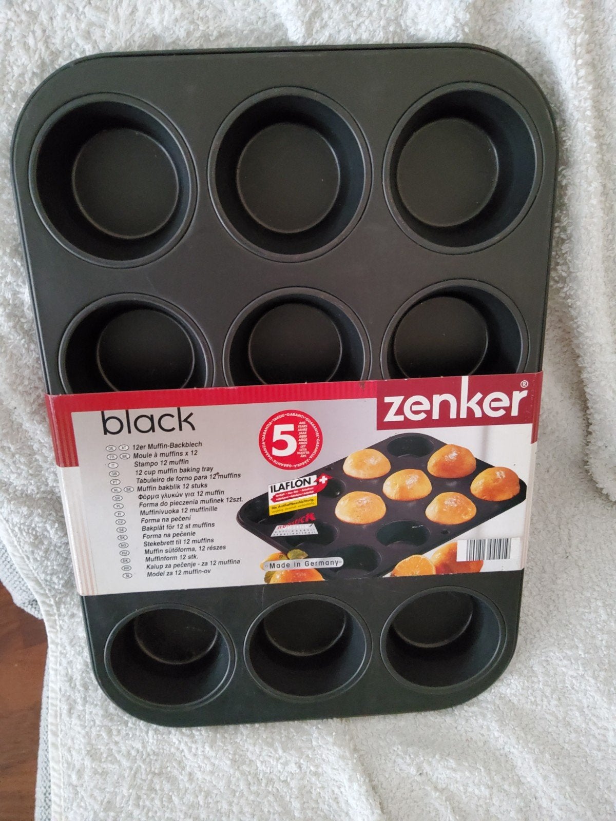 muffin bakblik 12 stuks, Ophalen, Nieuw, Bakvorm