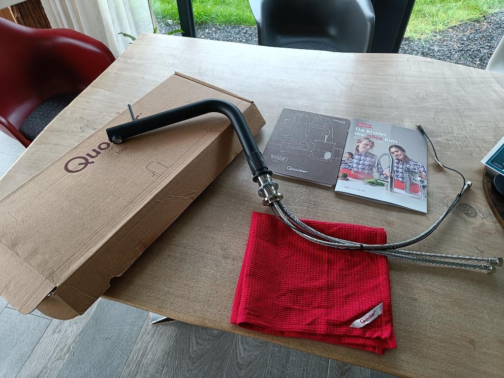 Quooker Front mat zwart, Ophalen, Minder dan 50 cm, Zwart, Nieuw