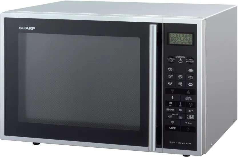 Sharp combi magnetron met toebehoren, Witgoed en Apparatuur, Magnetrons, Ophalen, Combimagnetron, Hete lucht, Zo goed als nieuw