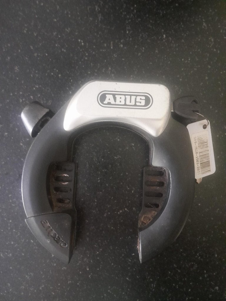 fietsslot Abus, Ophalen of Verzenden, Gebruikt, Ringslot