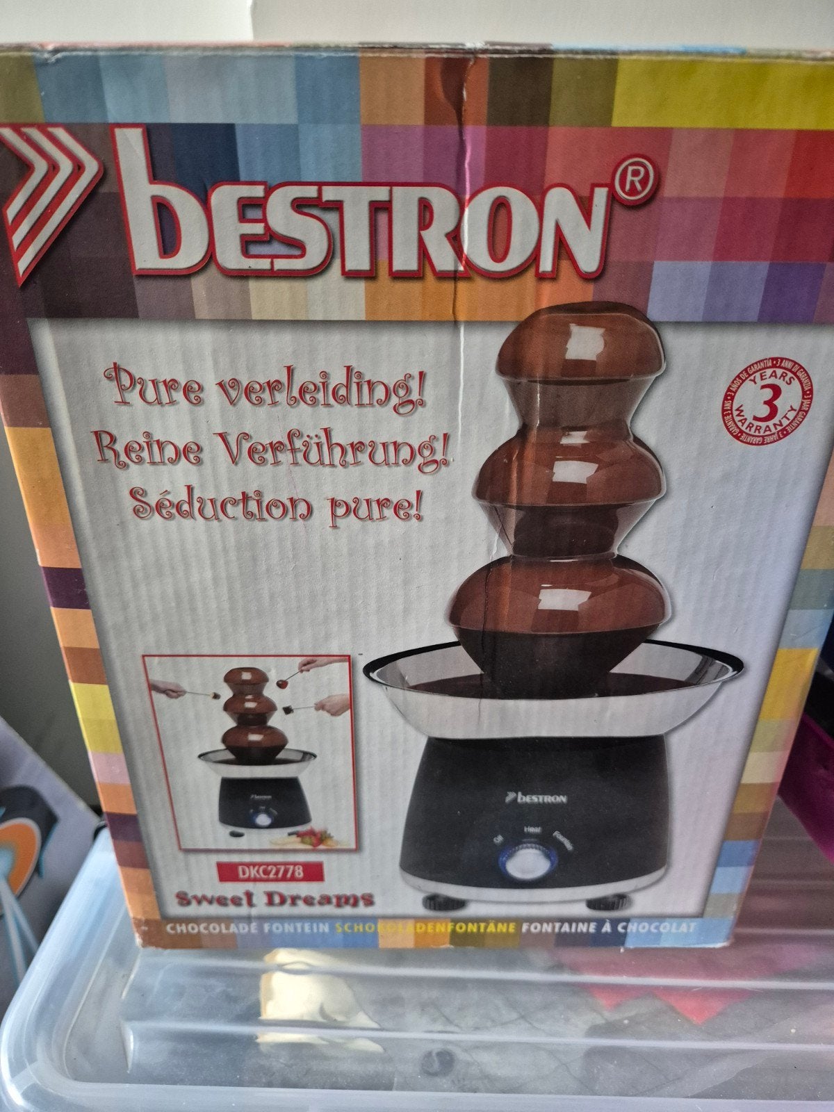 Bestron Chocoladefontein DKC2778 - Sweet Dreams, Ophalen of Verzenden