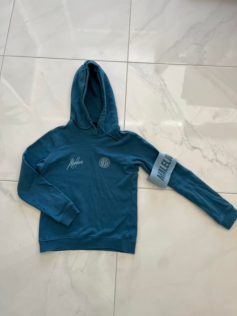Malelions Hoodie Blauw Maat 152, Ophalen of Verzenden, Zo goed als nieuw